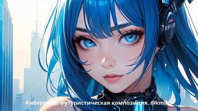 Киберпанк. Футуристическая музыкальная композиция. Музыка для настроения смотреть онлайн