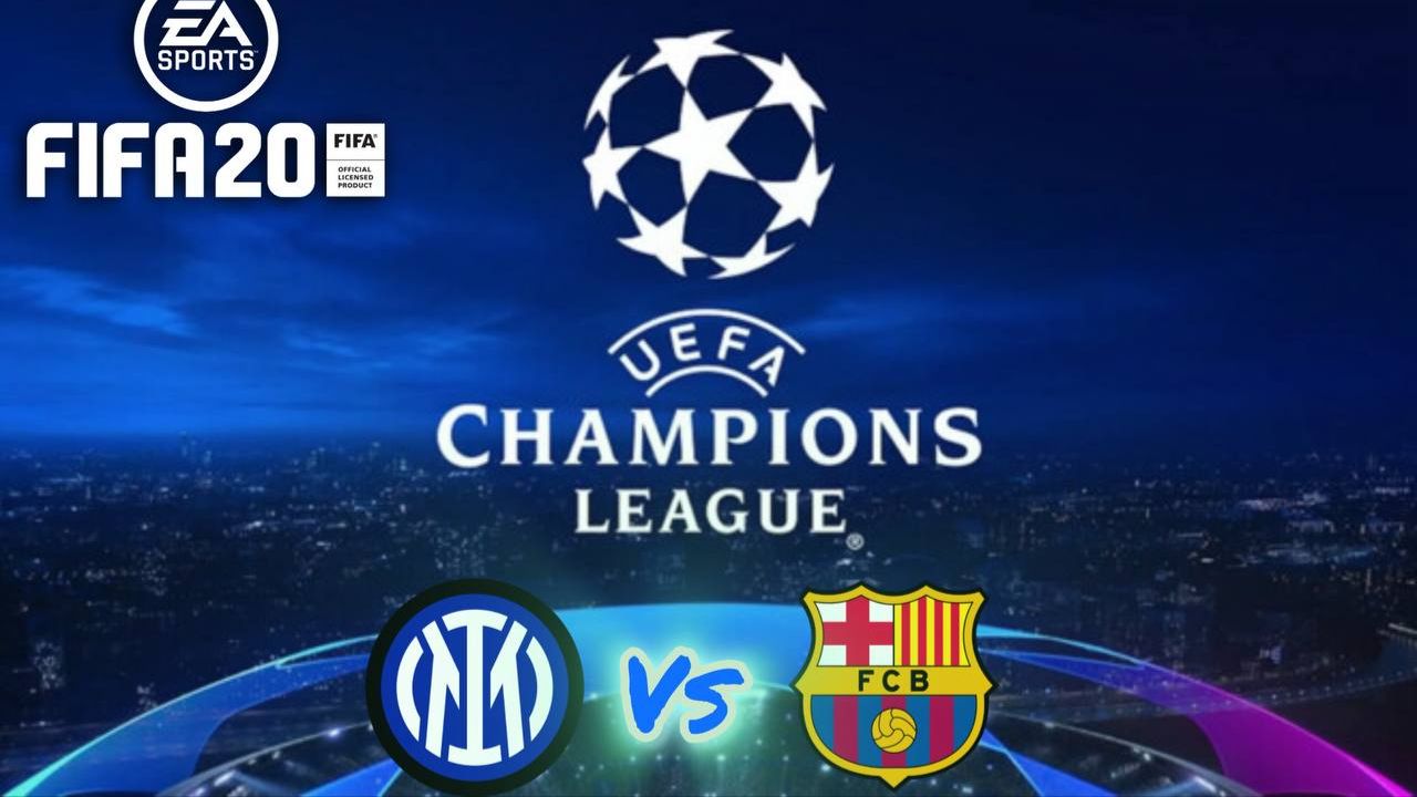 Интер Барселона! Разгром Интера и покер от Мбаппе за Барселону! FIFA 20