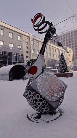 холодно в Новосибирске 🥶