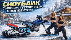 Сноубайк комплект Monotrack 65 для эндуро мотоцикла