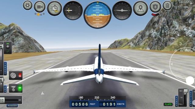 авиакатастрофы в игре Airline Simulator под музыку