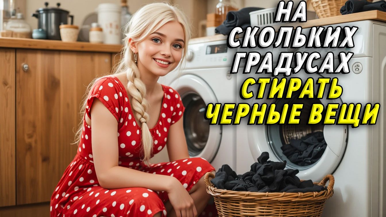 На скольких градусах стирать черные вещи смотреть онлайн