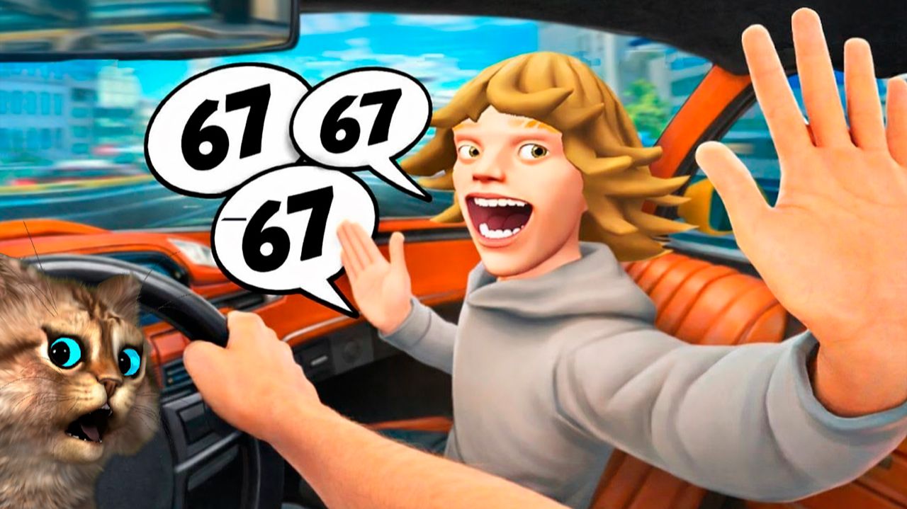 РАБОТАЮ В ТАКСИ ДЛЯ 67 и ДЕД МОРОЗА в Taxi Driver VR! смотреть онлайн