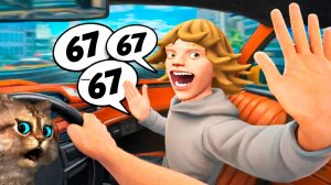 РАБОТАЮ В ТАКСИ ДЛЯ 67 и ДЕД МОРОЗА в Taxi Driver VR!
