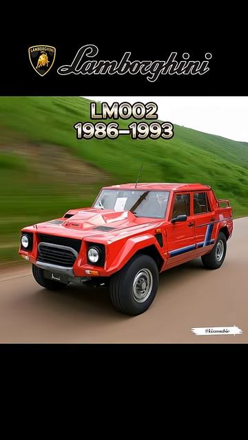 Lamborghini Off-Road (1977–2025) История трансформации автомобиля смотреть онлайн
