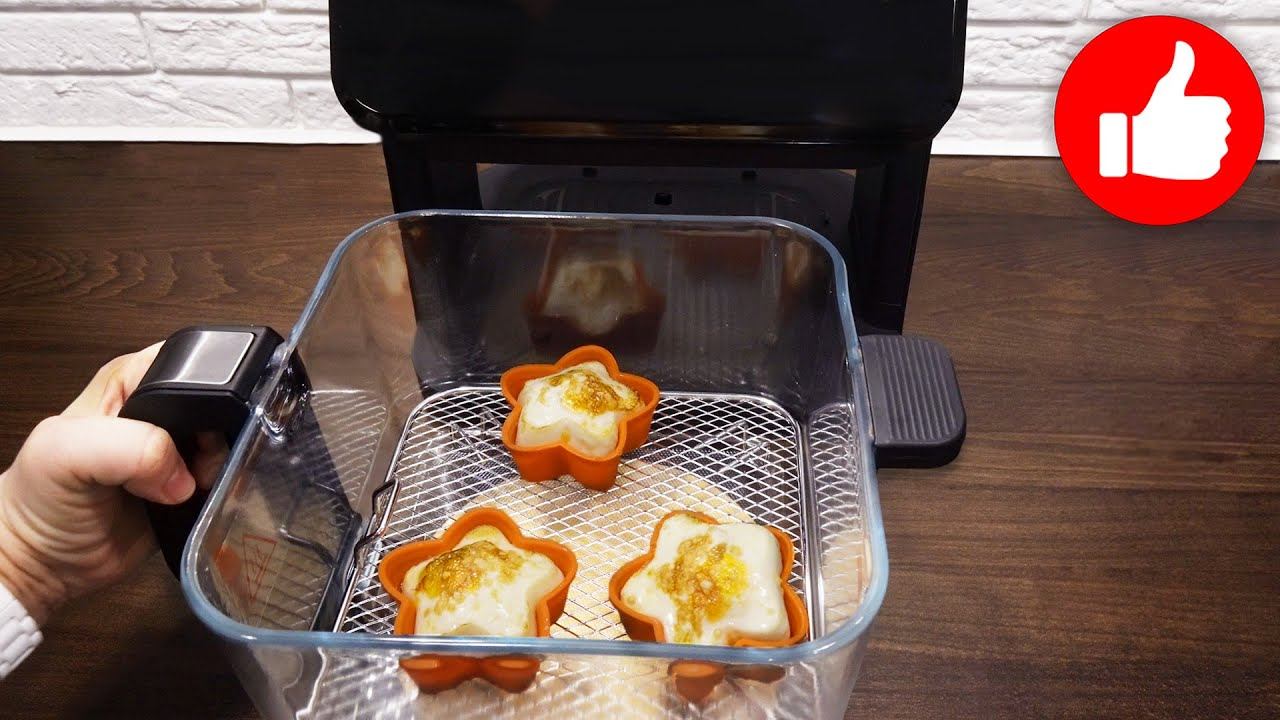 Все смешали и в аэрогриль! Самый простой и вкусный рецепт приготовления яичницы в аэрогриле! смотреть онлайн