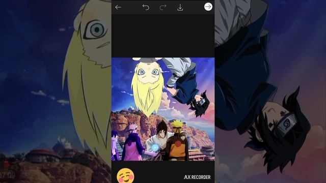 монтаж наруто