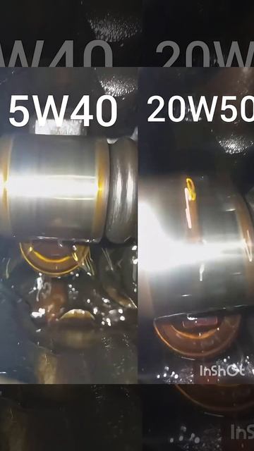 Сравнение масел 5w40 VS 20w50