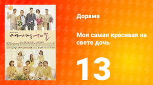 Моя самая красивая на свете дочь 1 сезон 13 серия