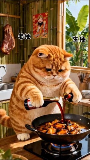 Друзья в гостяху кота