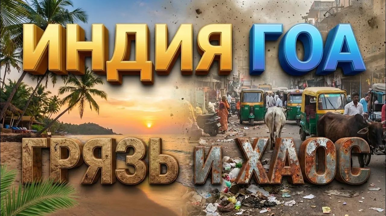 Индии Хаос и грязь? Столица ГОА Панаджи. Старый ГОА. Что надо увидеть в ГОА в первую ОЧЕРЕДЬ! Зимуем смотреть онлайн
