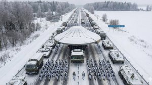 Путин приказал перевести сбитые НЛО в Москву по магистрали м Дон 4