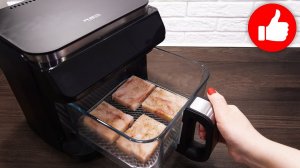 Ленивый Ужин, готовится за минуты. Рыбное филе в брикетах в аэрогриле. Быстро и просто!