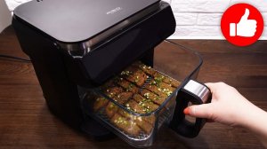 Просто обожаю такую закуску - лучшие чесночные гренки в аэрогриле!