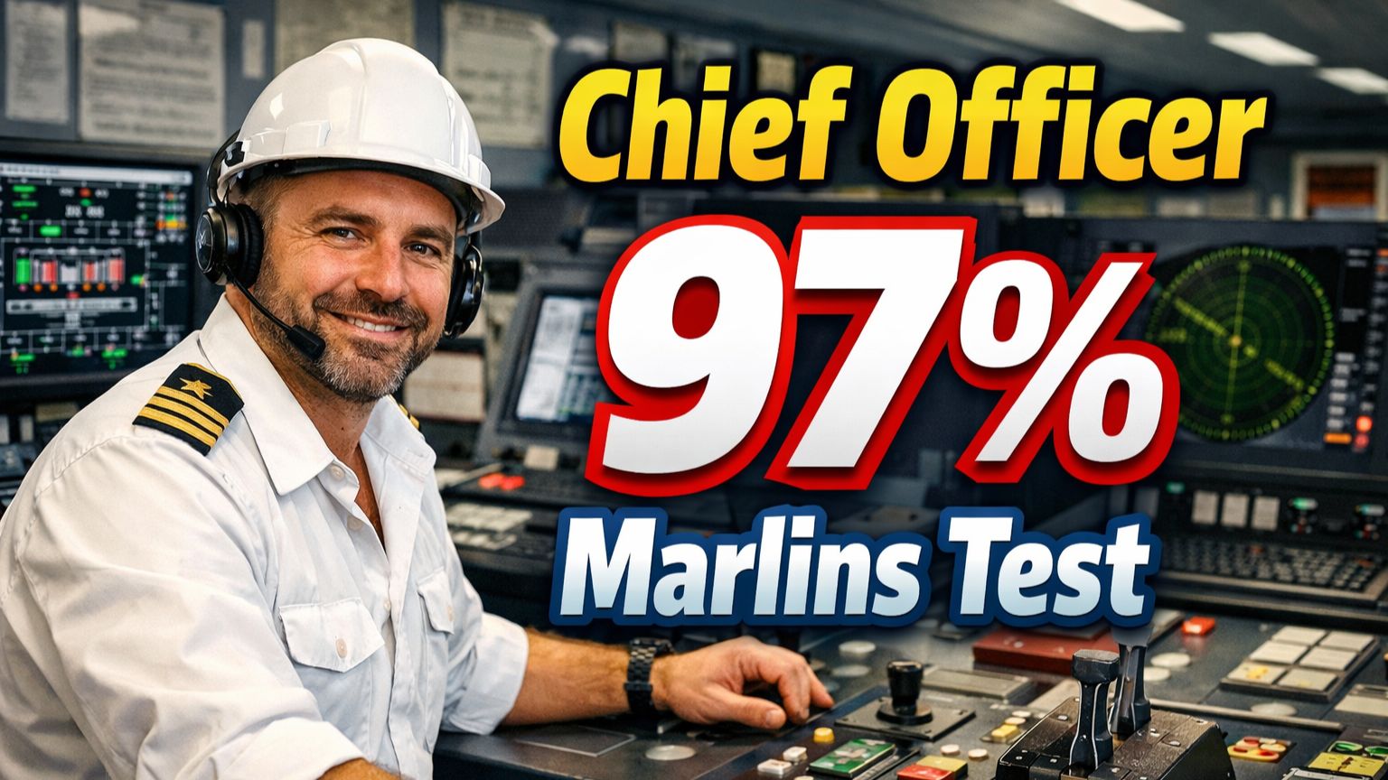 Marlins Test Chief Officer 97% смотреть онлайн