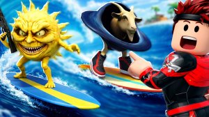 Максимальные Брейнроты из Лаки БЛОКОВ в Tsunami Escape For Lucky Blocks Roblox !