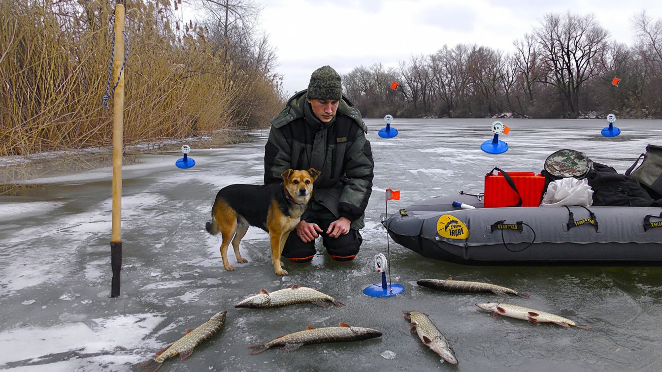 ЕСТЬ ЩУКА! ПЕРВЫЙ ЛЁД 2025-2026. смотреть онлайн