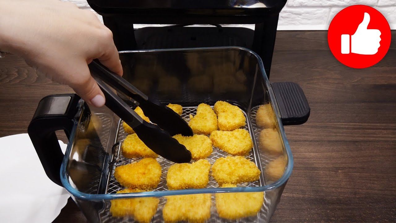 Когда лень готовить, делаю наггетсы. Вкусный и быстрый ужин - простое блюдо в аэрогриле Red смотреть онлайн
