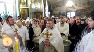 "Омыем свои грехи водой покаяния, водой слезной..."