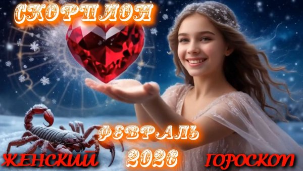 Скорпион. Женский гороскоп. Февраль. 2026.