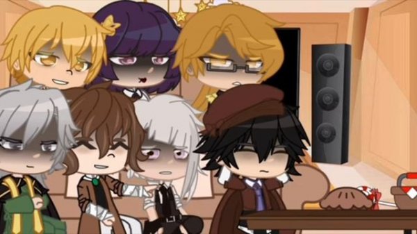 |Реакция на BSD beast| Gacha Club |