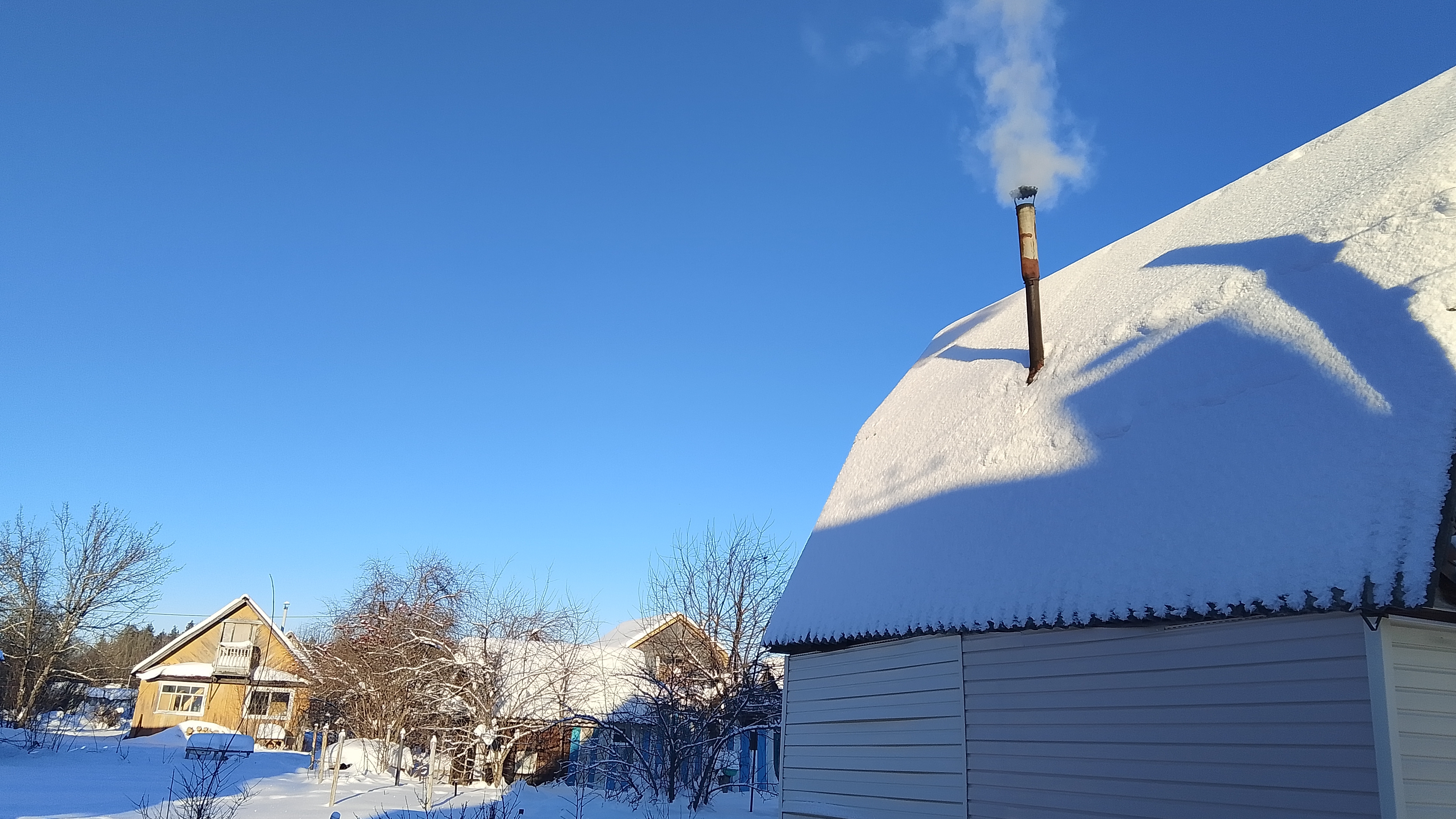 Январь 26. Дача. Снова морозы. смотреть онлайн