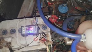 Пуск двс в -15С* на масло 15w40 фильтр OF-4071 "ЛИЛИПУТ" Часть 10.