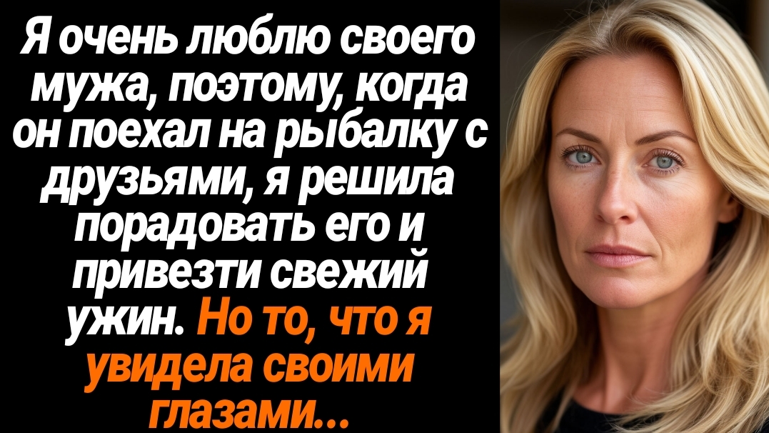 Жизненные Истории/Я очень люблю своего мужа, поэтому, когда он поехал на рыбалку с друзьями, я решил смотреть онлайн