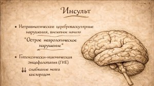Инсульт. Часть 1