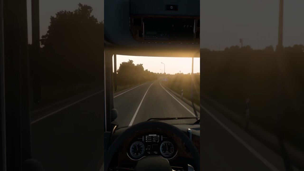 ETS2 Euro truck simulator Logitech g29 #shorts смотреть онлайн