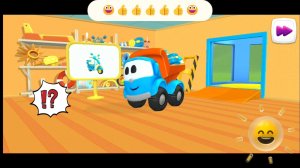 грузовичок Лева собирает скутер😁 #игры #малыш #Лева #грузовичок