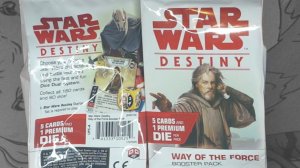 Коллекционка Звездные Войны | Star Wars Destiny | Way of the force | Смотрим карточки и кубики