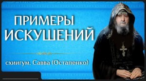 ПРИМЕРЫ ИСКУШЕНИЙ _ схиигум. Савва (Остапенко)