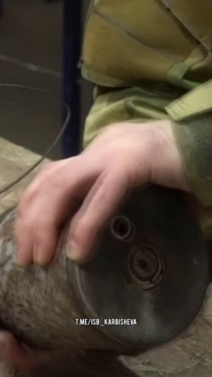 Момент сработки мины ОЗМ-72. Батальон им.Карбышева.