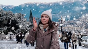 КРЫМ В СНЕЖНОМ ПЛЕНУ! Неожиданный снегопад на Южном берегу: Алупка, Ялта и смотровая Ай-Никола