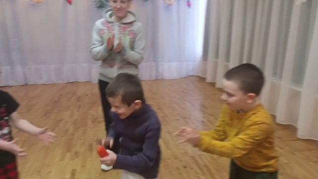 День рождение Снеговика в детском саду