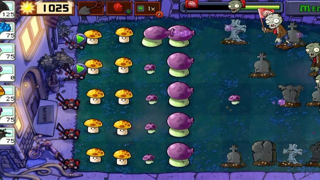 Прохожу растения против Зомби