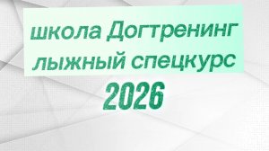 С собакой на лыжах. Спортивный спецкурс для активных стай