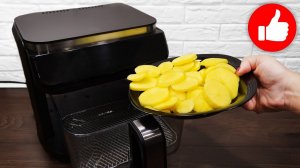 Готовлю это блюдо из картошки всю неделю и семья просит ещё. Вкуснее жареной картошки в аэрогриле!
