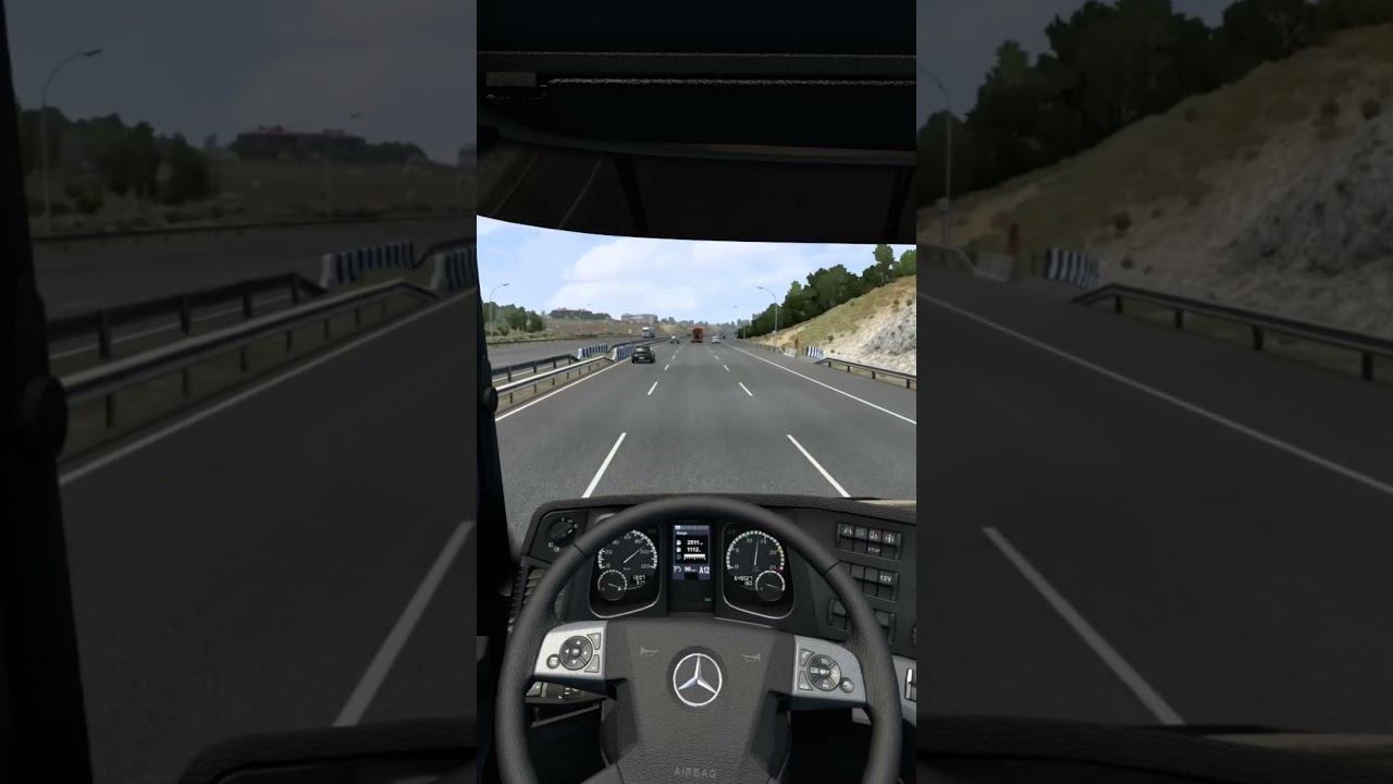 ETS 2 Euro truck simulator 2 Logitech G29 #shorts смотреть онлайн