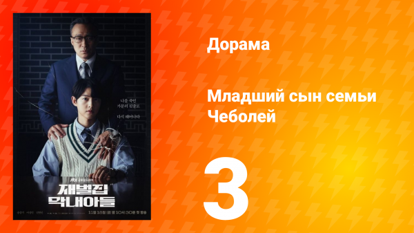 Младший сын семьи Чеболя 1 сезон 3 серия
