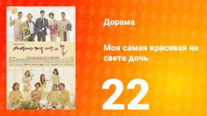 Моя самая красивая на свете дочь 1 сезон 22 серия