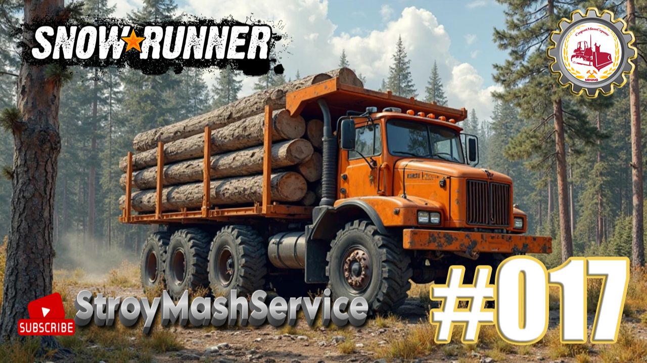 🚚SnowRunner🚚—НОВЫЙ КРАН-МАНИПУЛЯТОР|ЗАДАНИЕ "ЛЕС для МЕСТНЫХ Жителей"|Блэк-Ривер Мичиган (США)🚛🚧 смотреть онлайн