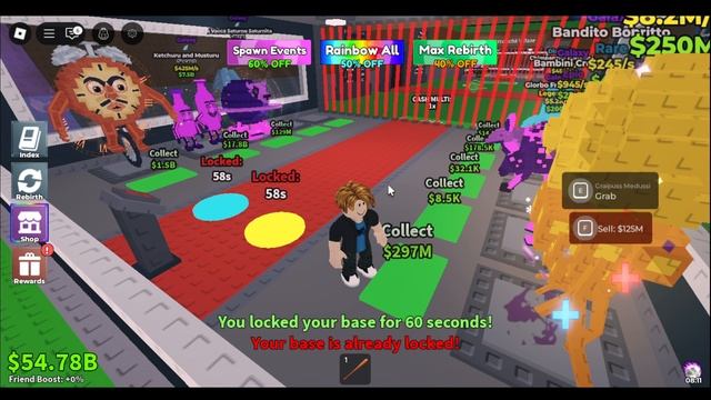 Играю в Укради Брейинрот Роблокс смотреть онлайн