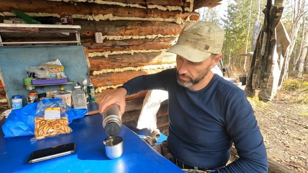 УДАЧНОЕ ОТКРЫТИЕ ПО ПУШНИНЕ. ЗАГОТОВКА ДРОВ. ТАЁЖНЫЙ БЫТ. #идилесом 25.10.2024