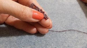 ☃️Колье из бисера "Валентина" ♥️