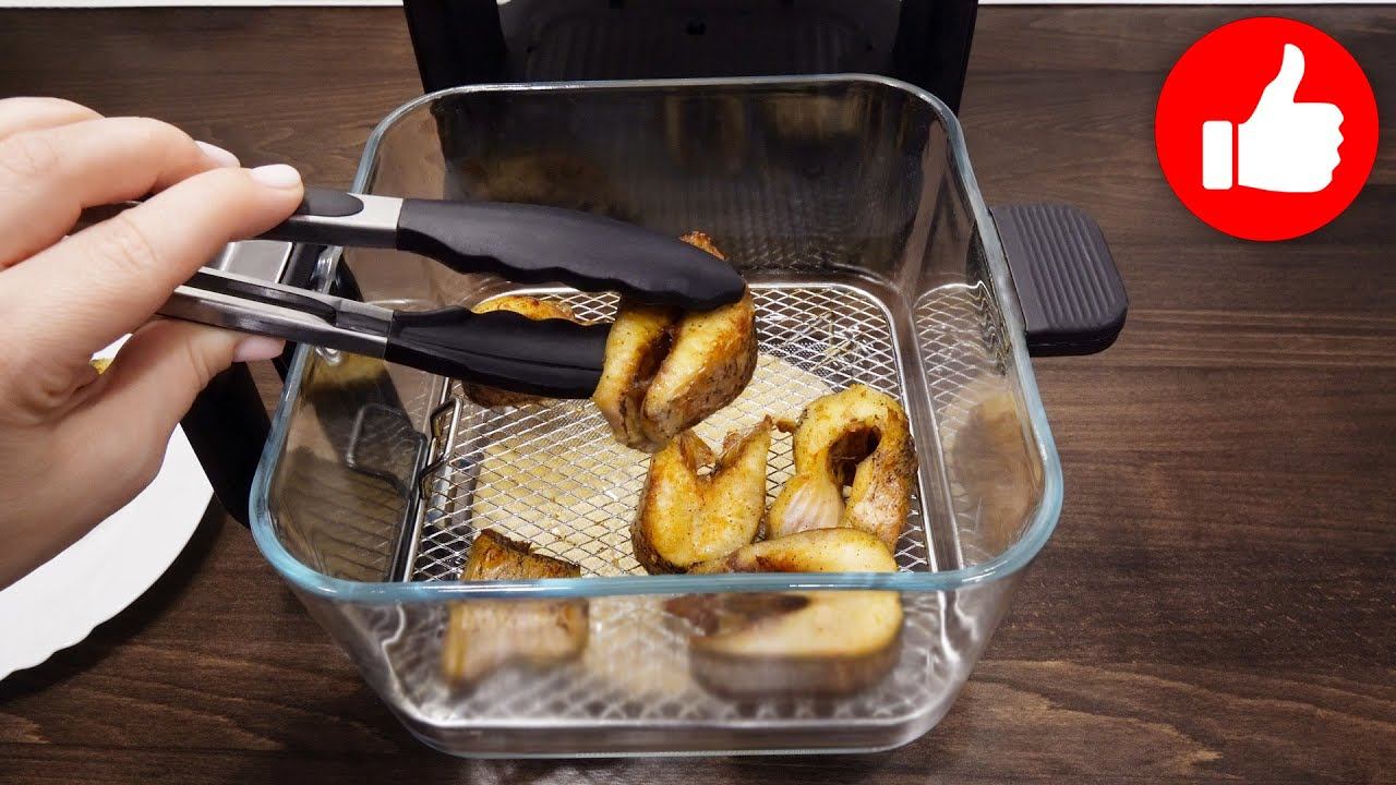 Рыбу больше не тушу! Как пожарить рыбу в аэрогриле с корочкой! Быстрый рецепт на ужин смотреть онлайн