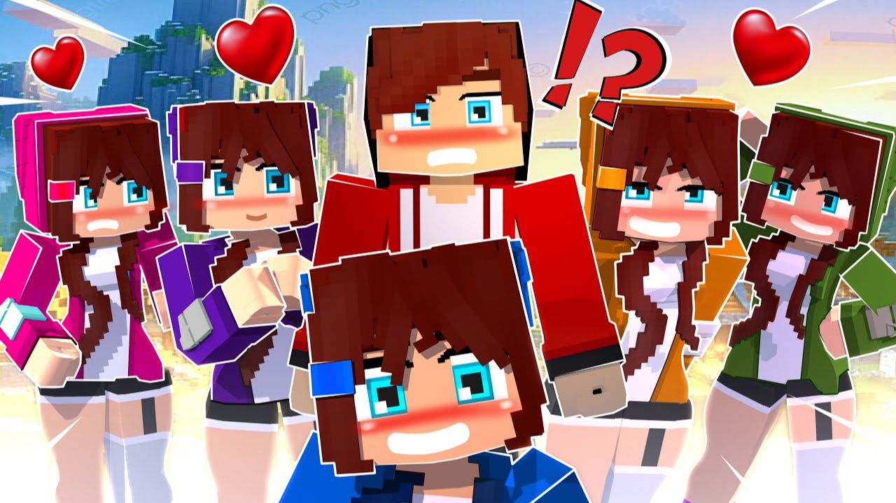 У Джей Джея много ПОКЛОННИКОВ! ❤️ - Анимация для Майнкрафта смотреть онлайн