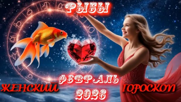 Рыбы. Женский гороскоп. Февраль. 2026.