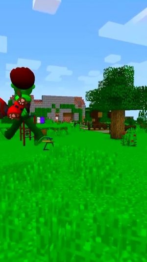 Зомби Райдер против Пёс Зума Щенячий патруль в Minecraft и его ловушки! #shorts